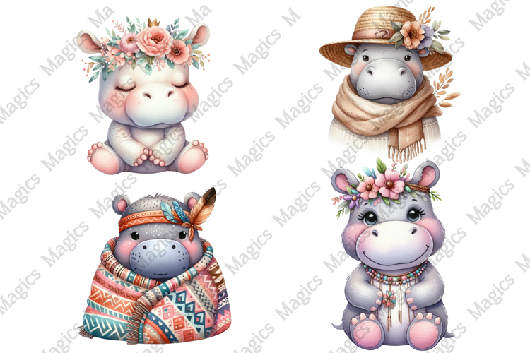 Hippo PNG Image 5