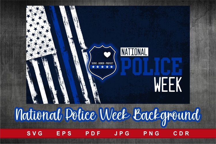National Police Week Public Service Design