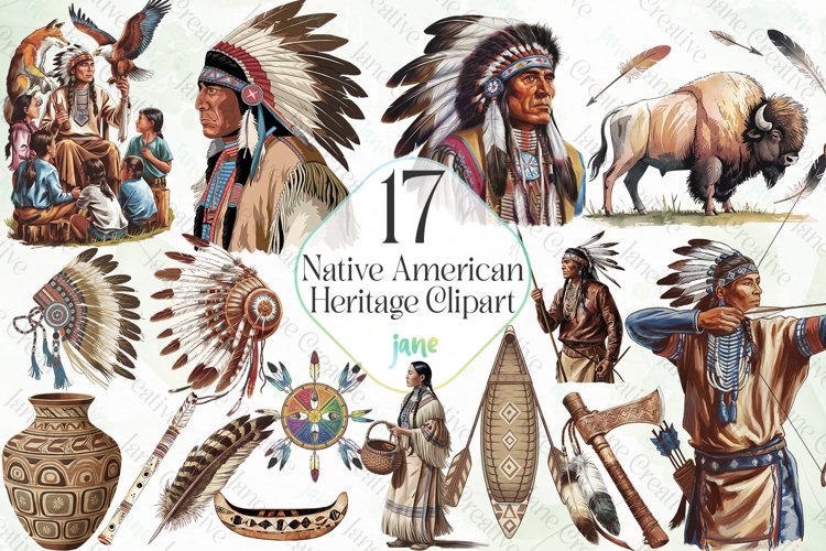 Native American Clipart Image 6