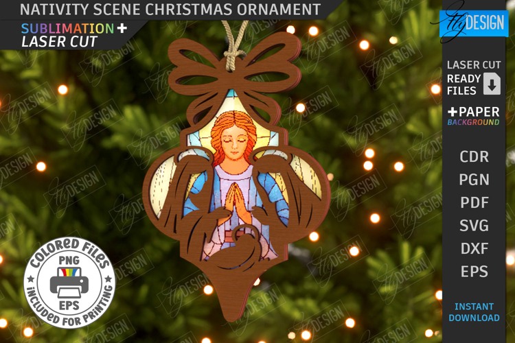 Nativity Scene Clipart Image 11