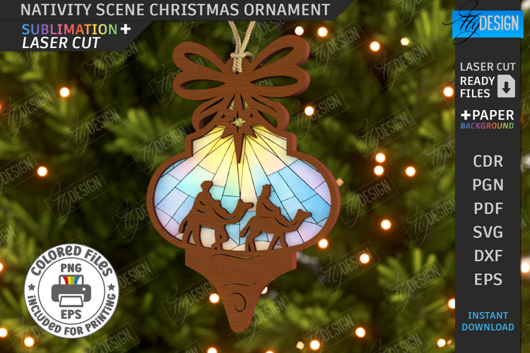 Nativity Scene Clipart Image 10
