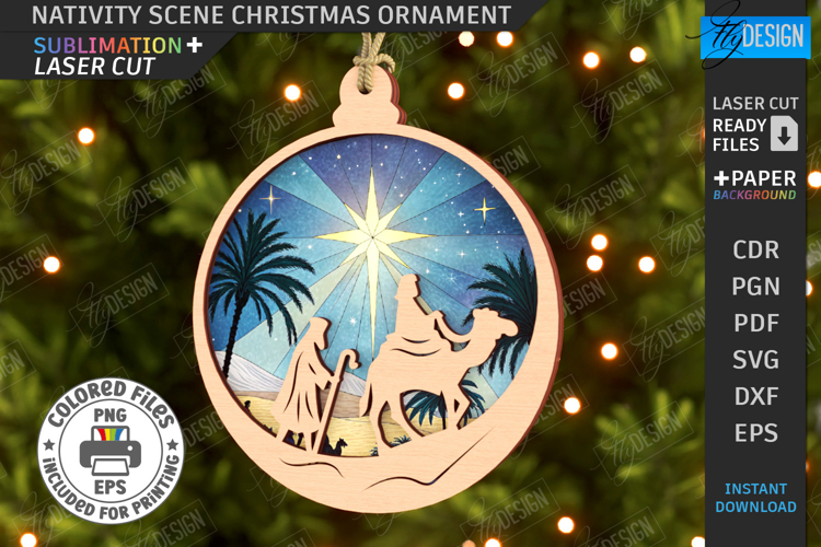 Nativity Scene Clipart Image 8