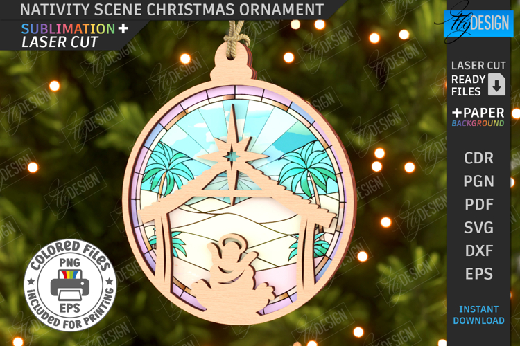 Nativity Scene Clipart Image 7