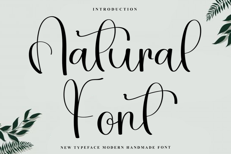 Natural Font