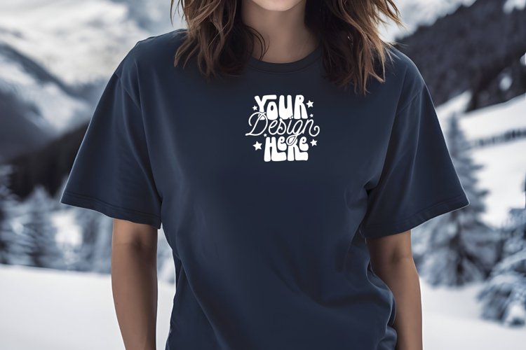 Natural Tshirt Mockup 5000, Mockup example image 1