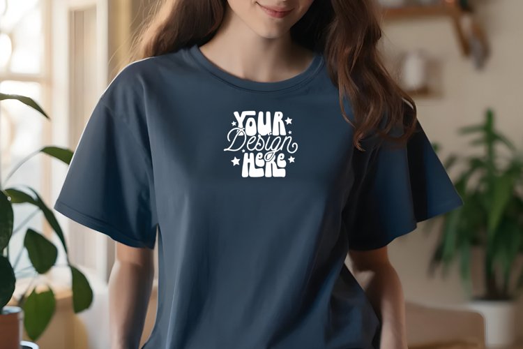 Natural Tshirt Mockup 5000, Mockup example image 1
