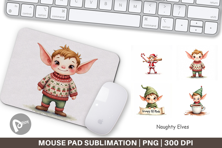 Christmas Watercolor Clipart Image 3