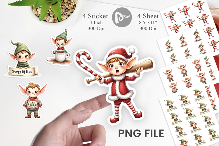 Christmas Watercolor Clipart Image 13