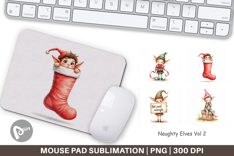 Christmas Watercolor Clipart Image 11