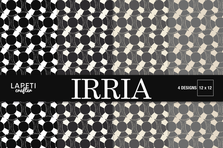 Nautical Lifebuoy Digital Paper, Marine Pattern 12x12