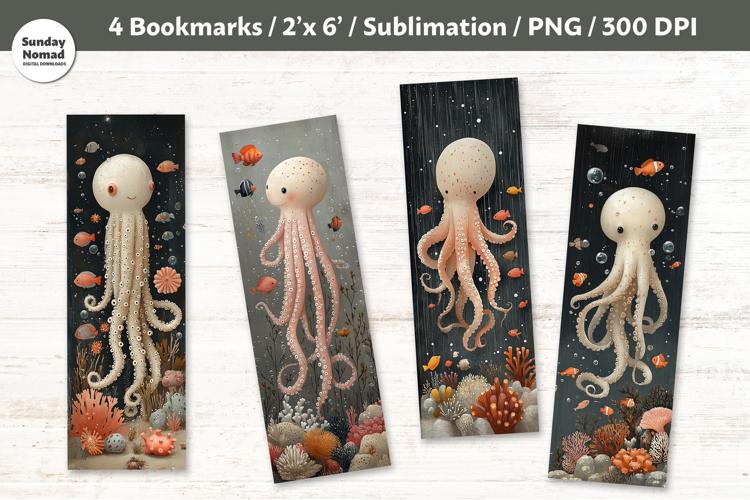 Nautical Bookmark , Printable Crafts, 4 PNG example image 1