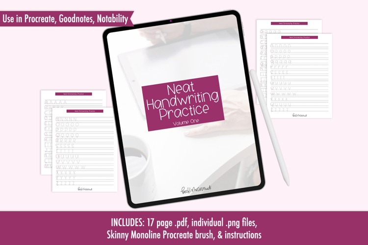 Handwriting Practice, Vol. 1