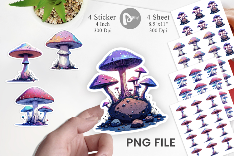 Mushrooms Png Image 10