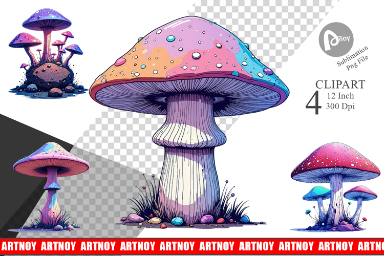 Mushrooms Png Image 12