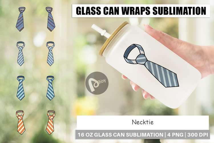 Glass Can Necktie
