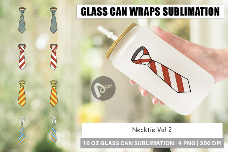 Glass Can Necktie
