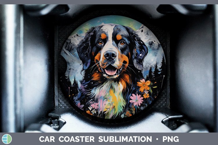 GorgeousNeon Car Coaster design.