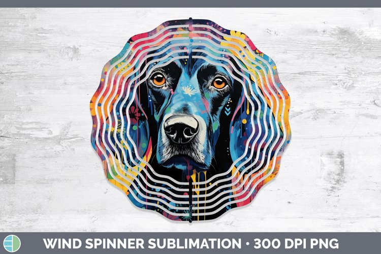 GorgeousNeon Wind Spinner design.