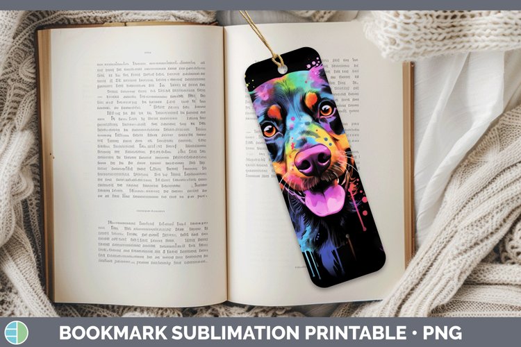 GorgeousNeon Bookmark design.
