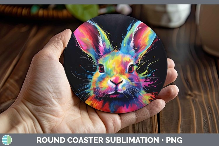 GorgeousNeon Round Coaster design.