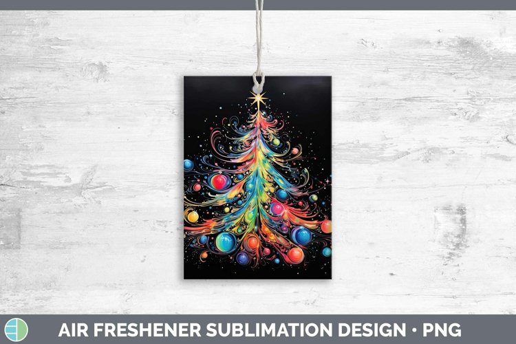 GorgeousNeon Christmas Air Freshener design.