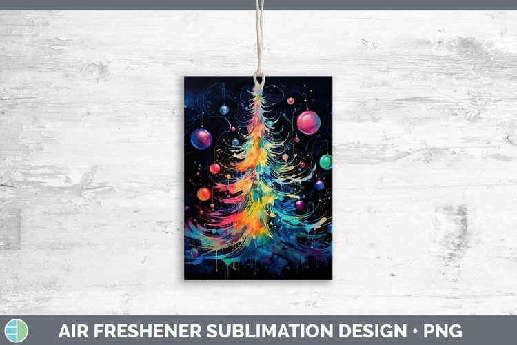 GorgeousNeon Christmas Air Freshener design.