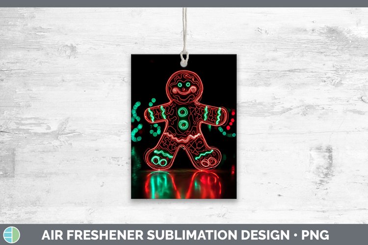GorgeousNeon Christmas Air Freshener design.