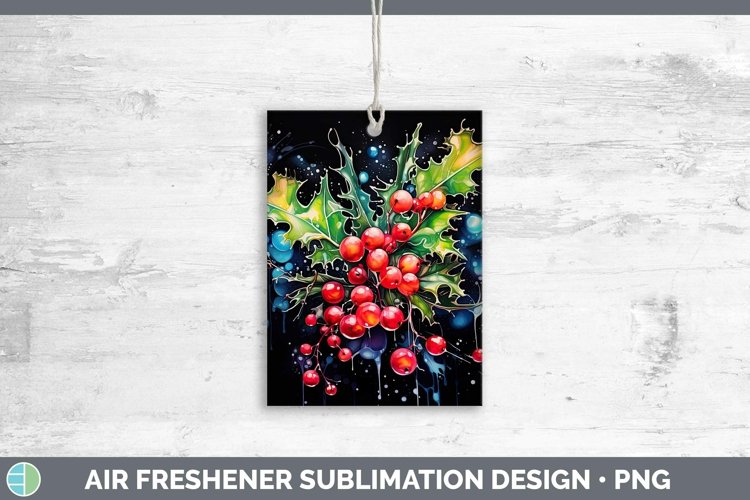 GorgeousNeon Christmas Air Freshener design.