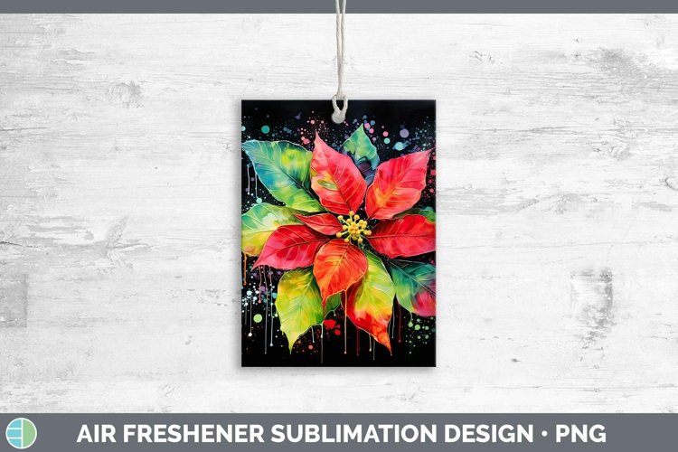 GorgeousNeon Christmas Air Freshener design.