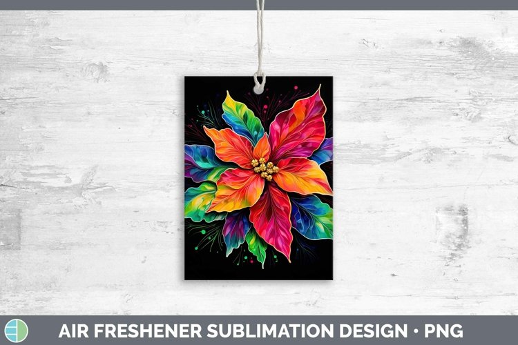 GorgeousNeon Christmas Air Freshener design.