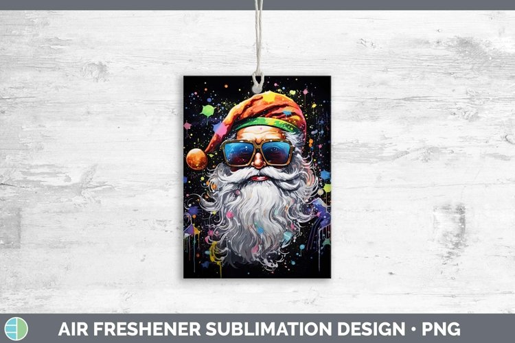 GorgeousNeon Christmas Air Freshener design.