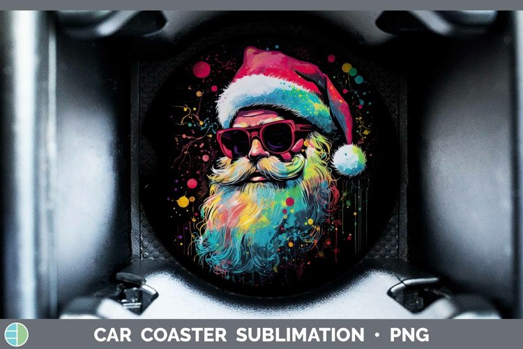 Car Coaster Sublimation Designs Image 3