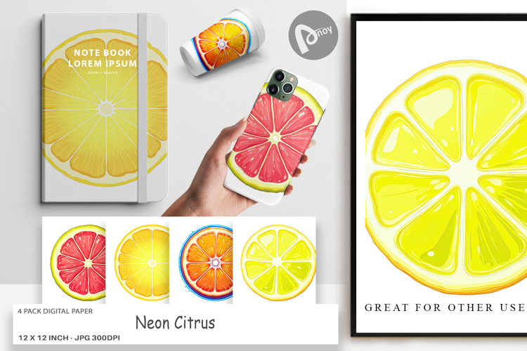 Neon Background Image 3