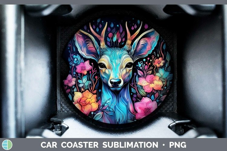 Car Coaster Sublimation Designs Image 3