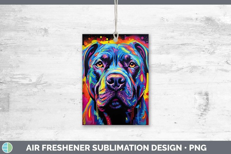 GorgeousNeon Dogs Air Freshener design.