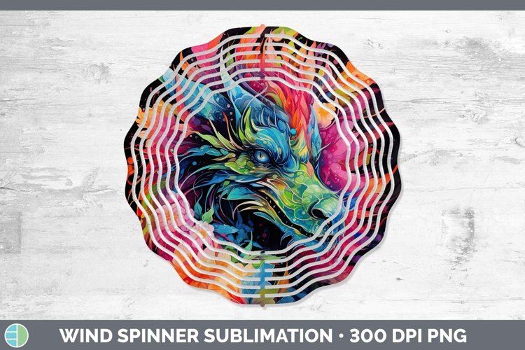 GorgeousNeon Wind Spinner design.