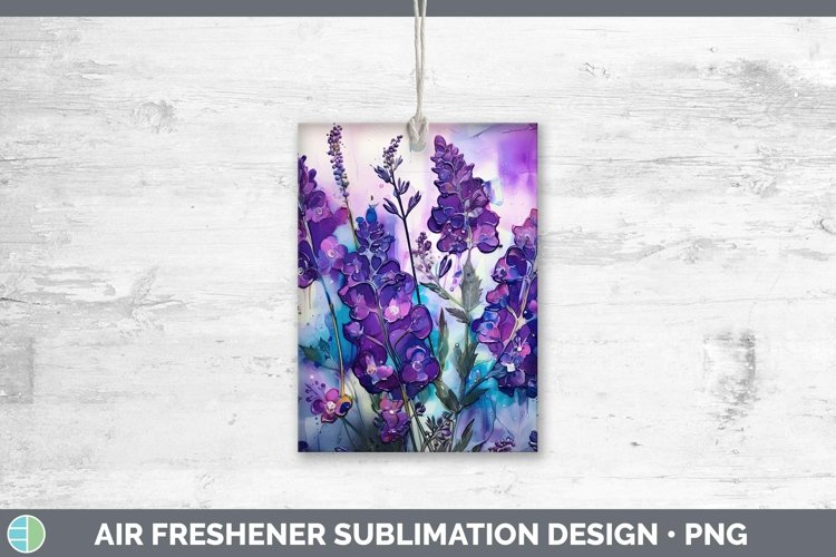 GorgeousNeon Flowers Air Freshener design.