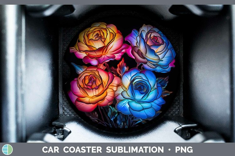 Car Coaster Sublimation Designs Image 19