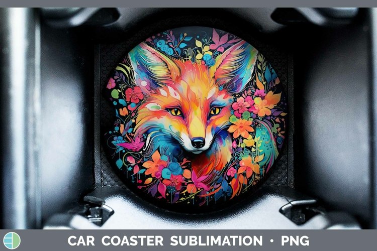 Car Coaster Sublimation Designs