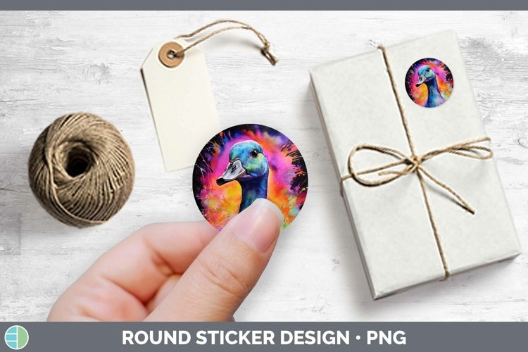 GorgeousNeon Stickers design.