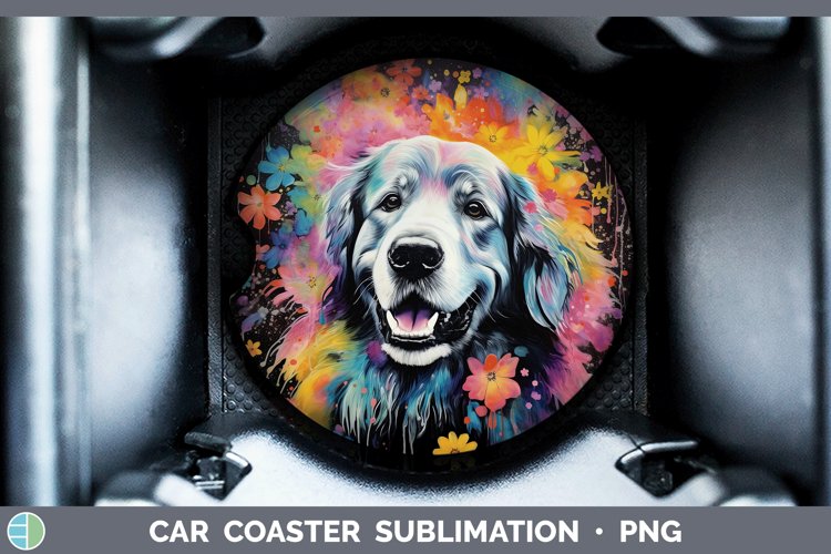 Car Coaster Sublimation Designs Image 3