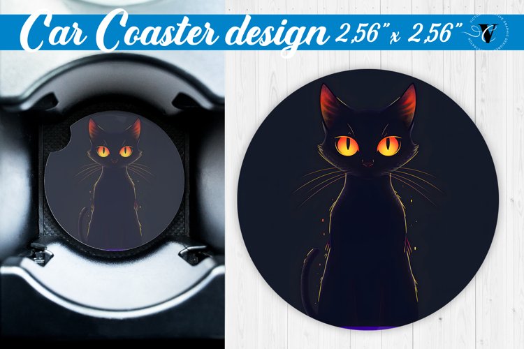 Car Coaster | Halloween sublimation