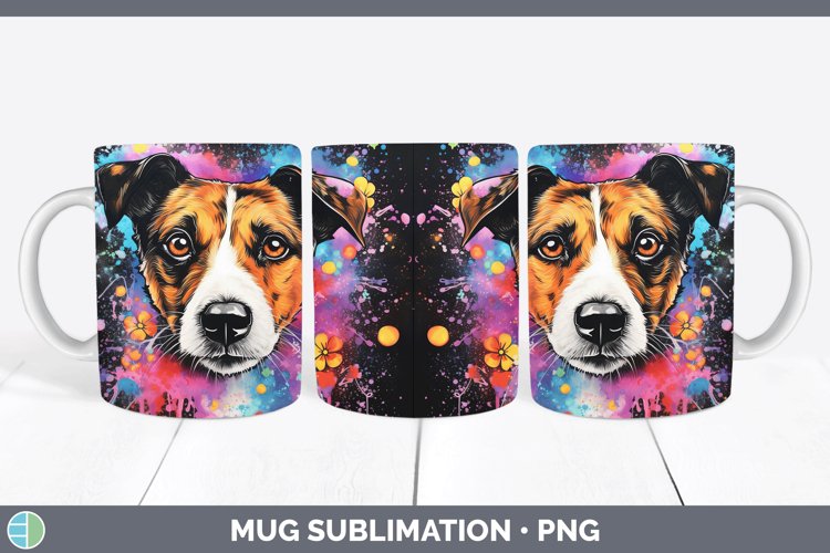 GorgeousNeon Mug Wrap design.