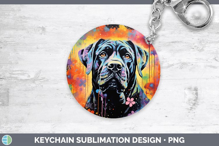 GorgeousNeon Keychain design.