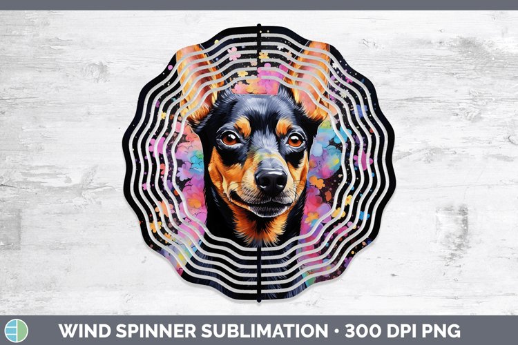 GorgeousNeon Wind Spinner design.