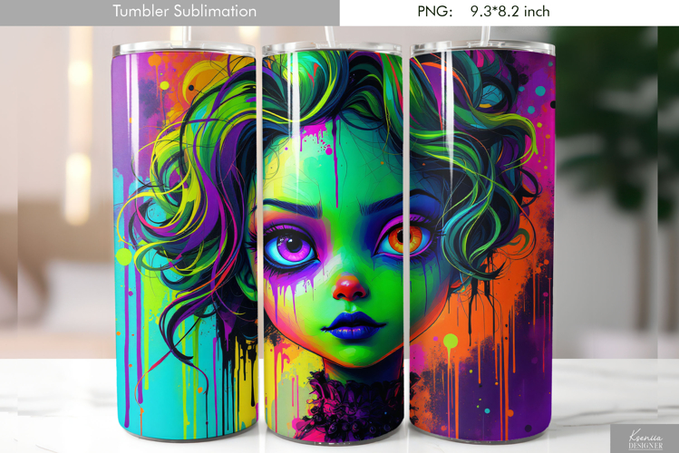 Halloween Tumbler Wrap Image 13