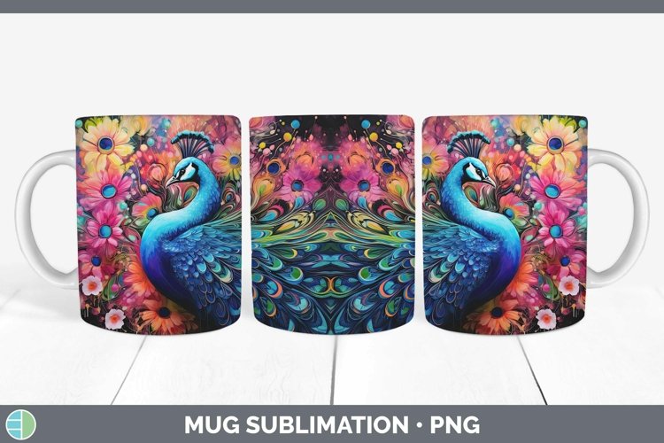GorgeousNeon Mug Wrap design.