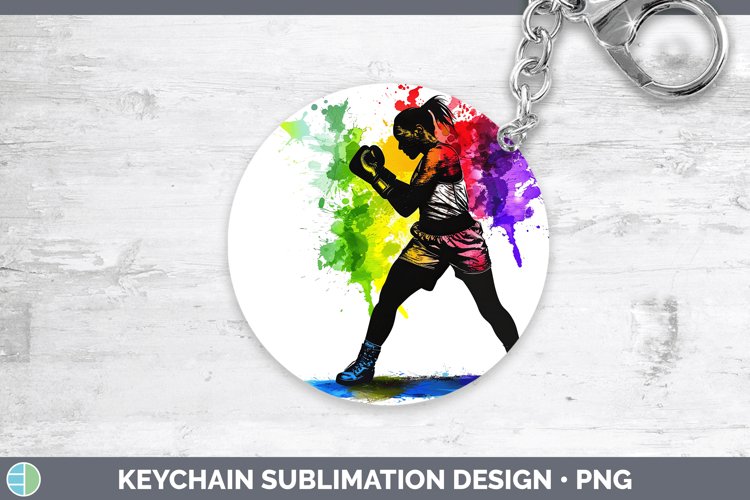 GorgeousNeon Keychain design.
