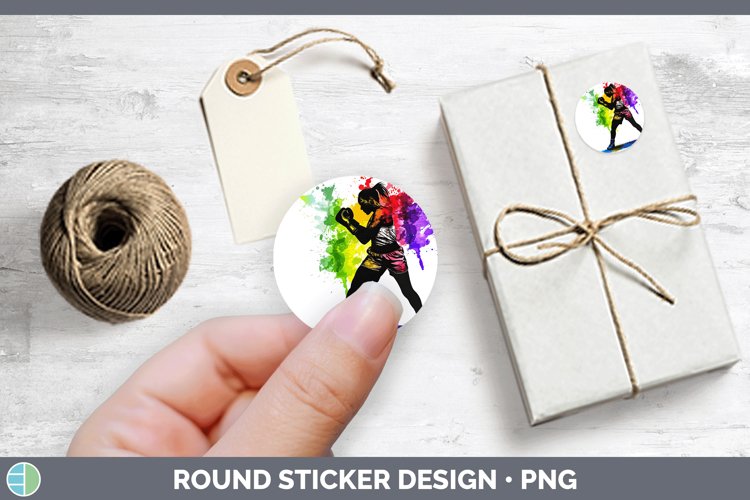 GorgeousNeon Stickers design.
