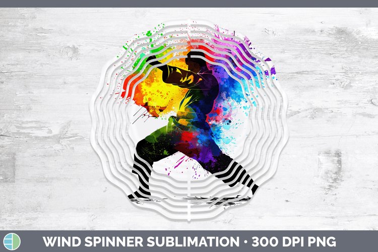 GorgeousNeon Wind Spinner design.